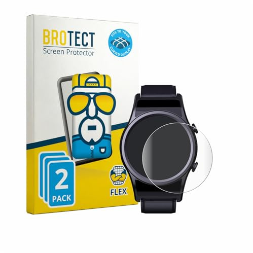 BROTECT 2 Stück Full-Cover Schutzfolie für DigiKuber FSSB 1.3 Full-Screen Displayschutz-Folie [3D Curved, Anti-Fingerprint, Kristall-Klar]