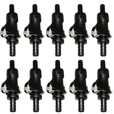 kit carburatore Raccordo a sgancio rapido per tubo carburante benzina da 5/16 per motocicletta ATV con chiusura singola(10pcs)
