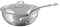 Mauviel M'Cook Sautépfanne mit Deckel, 5-lagig, Edelstahl, 1,7 l