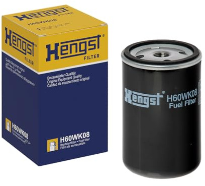 HENGST - Kraftstofffilter H60WK08 - Hochwertiger Kraftstoff-Anschraubfilter für KFZ - Entfernt Staub und Schmutz aus Otto- oder Dieselmotoren - Schützt das Einspritzsystem