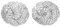 Esprit Collection Damen-Ohrstecker Lilaia 925 Silber Zirkonia weiß Brillantschliff