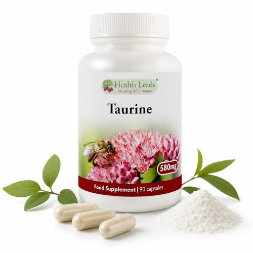 Taurine 580mg x 90 Capsules