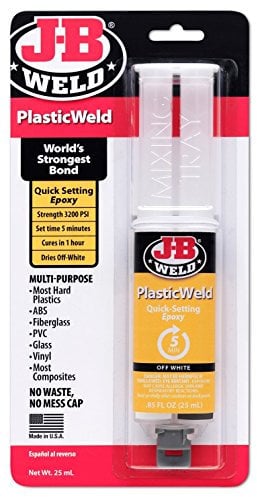 JB Weld - Plastic Weld Epoxy - The Toughest Bond From The USA