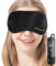 Aroma Season Heated Eye Mask, Electric USB Eye Compress for Dry Eyes Blepharitis Stye Eye with 3-Level Temperature & Timer Control(Black)