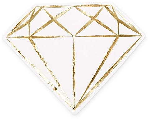Weddingstar Cute Special Occasion Paper Party Napkin - Diamond - Set Of 40