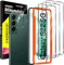 Milomdoi Diseñado para Samsung Galaxy S22 5G Protector de pantalla, 3 Piezas Cristal Templado HD con 2 Piezas Protector de Lente de Cámara [Sin burbujas] [Anti-Arañazos], 5 Piezas