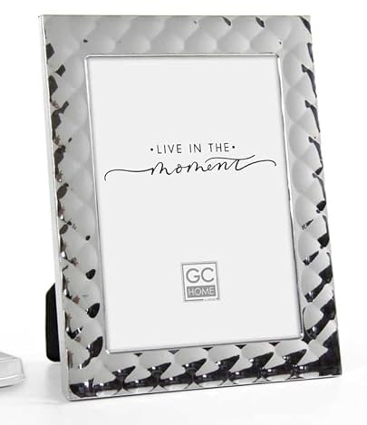 Utilissimi Bilderrahmen Gicos - Tischbilderrahmen Silber Silber - 10 x 15 cm