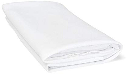 Flushbay Speaker Grill Cloth Black Speaker Fabric Protective Dustproof Mesh Cloth Stereo Fabric for Audio Amplifier Speaker Repair 100x160cm/39.4’’x63’’ (100 * 160cm, White)