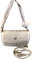 verde Handtasche und abnehmbarer Schultergurt - aus Kunstleder Größe 23 x 15 x 9 Farbe Weiß