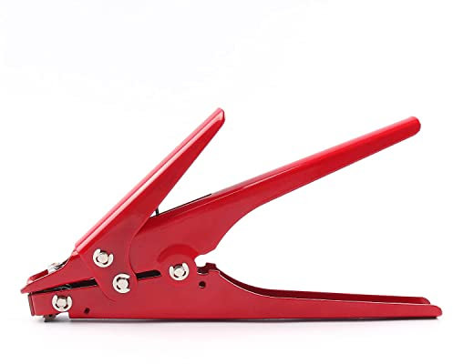 Flytuo HS-519 Pistolet serre-câble pour serre-câbles en nylon plastique ou attaches – Rapide et efficace, facile à utiliser, parfait pour regrouper rapidement les câbles