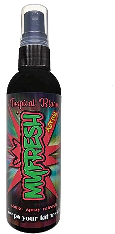 Boxing Glove Deodoriser Tropical Bloom Fragranced Antibacterial Boxing Glove Odour Remover Spray by MyFresh Active, Works Fast Removes Odours Instantly, 100ml Boxing Glove Spray