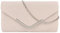 MEGAUK Damen Clutch Samt Abendtasche Elegant Handtasche Envelope Tasche Unterarmtasche mit Kette für Hochzeit Wedding Prom Party (Samt Beige)