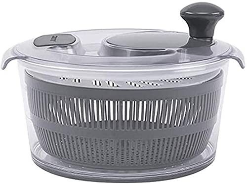 Ensaladera Spinner, buena capacidad de agarre, plegable, adecuado para una variedad de frutas y verduras, ensaladera profesional para lavadora y secadora de doble propósito