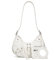 CATMICOO Y2K - Borsa a tracolla da donna, stile punk, piccola borsa a tracolla, bianco