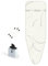 AirPro By Widex Copriasse a 6 Strati per Ferro da Stiro a Vapore - Taglia XL Universale Max 125x50 cm - Niente più Acqua sotto l'asse - Stira Fino al 50% più Velocemente - Made in Europa
