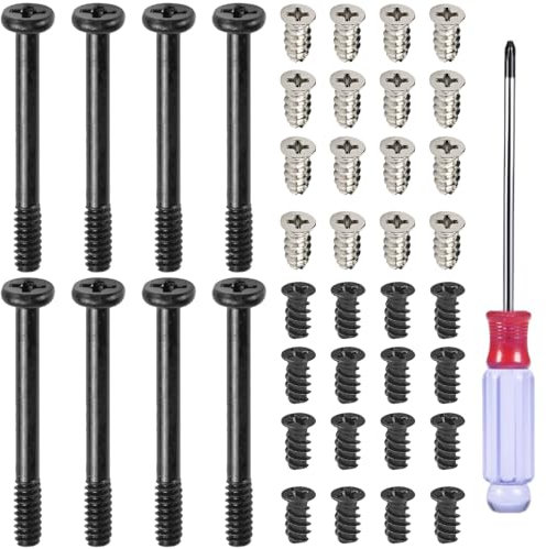 Xiatiaosann PC Computer Case Cooling Fan Screws Set, M5x10mm Carbon Steel PC Radiator Fan Screws, Cooling Cooler Fan Mount Screws for Case Fan Mounting (90 Pack)