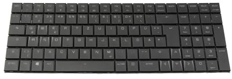 MEDION 40071879 Original Tastatur DE (deutsch) schwarz/schwarz mit Backlight für Erazer X17803 (GK7CP0S)
