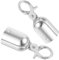 CRILSTYLEO Lot De 2 Embouts De Corde En Métal Pour Barrières Pour Poteaux Décoration D'intérieur