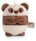 My Mochi Kuscheltier Panda Kono 5cm braun - Stofftier aus weichem Plüsch, niedliches Plüschtier zum Kuscheln und Spielen, für Kinder & Erwachsene, tolle Geschenkidee