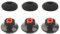 Miruchertter Plantronics Voyager 5200/5220/5210 Series Ersatz-Ohrstöpsel, 3 Größen (S/M/L), bequeme Silikon- und Schaumstoff-Ohrstöpsel, schwarz, 3 Stück