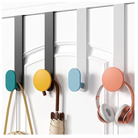 YANGKUI518 Porte-Manteau Mural Porte-Manteau Nordique derrière la Porte, Gain de Place, Porte-Manteau, Cintre for vêtements, Salon, Garde-Robe, Meubles de Maison Crochets de Sac à Dos pour Mur