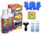 QLV Oven Cleaning Kit 500ml x 2 | Heavy Duty Oven Cleaner with Non-Scratch Scraper, Gloves, Cloth & Bags | Fume-Free, Easy Clean for Racks, Grills, BBQ, Air Fryers | Powerful Kitchen Grease Remover