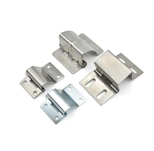 Charnière de porte accordéon en acier inoxydable et en acier au carbone, charnière de boîte à outils, 1 pièce(XK443-3)