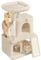 Yaheetech Árbol rascador para Gatos de 106 cm de Altura, con 2 Casitas y Pelota de Juego, Color Beige