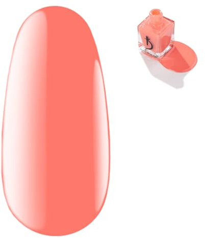 K Professional Nagellack Pfirsich nackt farbe nr.06, Langanhaltend, Glänzend, Farbintensiv, Vegan, Schnelltrocknend - Nail Polish Peach nude - 10 ml