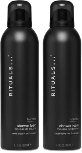 RITUALS Homme Shower Foam 200 ml (Pack of 2)