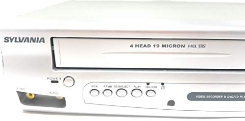 Sylvania DVC840F Lettore DVD a scansione progressiva e VCR Combo