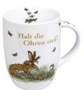Becher Könitz Porzellan „Halt die Ohren steif!!“