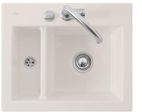Villeroy & Boch VB-6780 02 KR SUBWAY 60XM Spülbecken, Cream