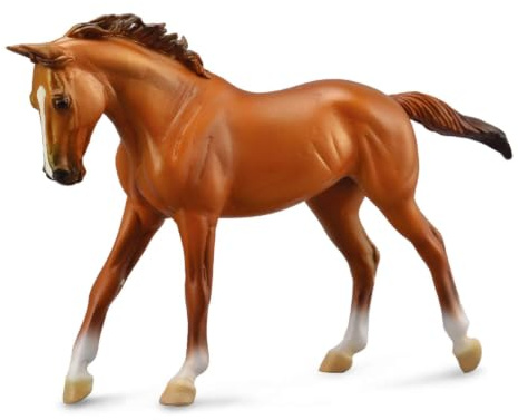 CollectA Thoroughbred Mare (1:12 Scale), Chestnut by Collecta