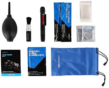Topchances 9 IN 1 Lens Camera Cleaning Kit For Canon Nikon Sony Pentax Sumsung DSLR Camera Lens Sensor Screen LCD Cleaning