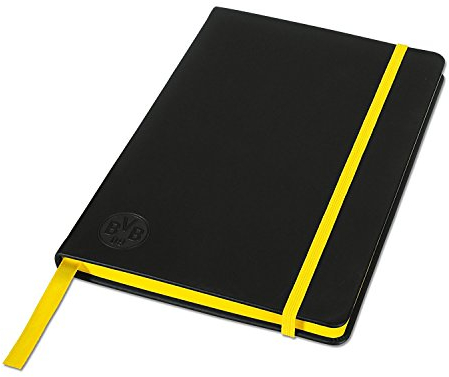 Notizbuch Borussia Dortmund BVB 09 + gratis Aufkleber gratis Sticker Dortmund forever,, Notebook, Buch, Book,