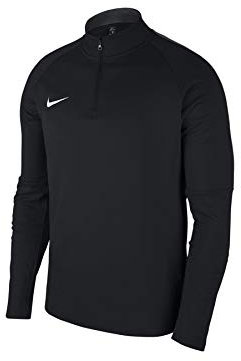 NIKE Unisex Kids Dry Academy 18 Drill Long Sleeve Top, Black/Anthracite/White, XS UK