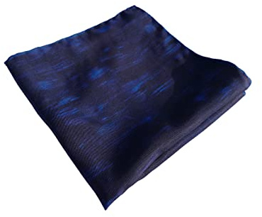 Hugo Boss Pocket Square Blue 100% Silk Tailored Range 50321594 One Size