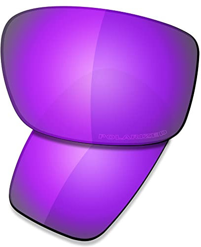 SAUCER Lenti e naselli di ricambio premium per Oakley Straightlink OO9331 | Straightlink Low Bridge Fit OO9336 occhiali da sole ad alta difesa – viola viola polarizzato