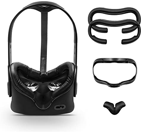AMVR VR Facial Interface & Foam Cover Pad Replacement Comfort Set for Rift
