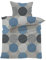 Lavea Bettwäsche Set 155 x 220 + 80 x 80, Hannes XL, 100% Baumwolle, 2-teilig mit Reißverschluss