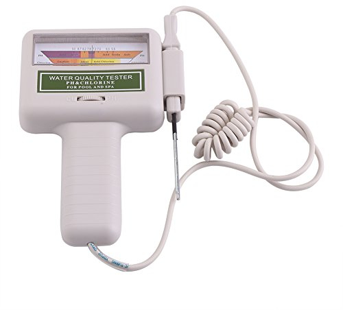 Langlebiges Chlor-Messgerät, Pool-Wasserqualitätsmonitor, pH-Tester, für Pool-Spa