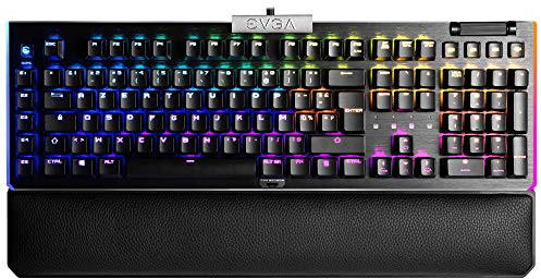 EVGA Z20 RGB Optical Mechanical Gaming Keyboard, RGB Backlit LED, Optical Mechanical Switches (Linear)