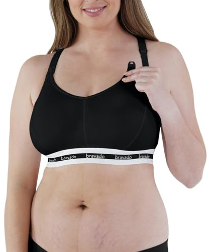 Bravado Designs Sustainable Full Cup Maternity & Nursing Bra | Original | Organic Cotton & Tencel™ Modal Blend | Wireless | DD/E - J Cup