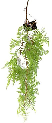 Leaf Design Artificial Hanging Plants, Maidenhair Light, 100cm