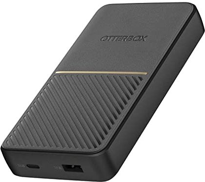 OtterBox Batería Externa de Carga Rápida Robusta 15.000 mAh USB A&C 18W USB-PD - Negro