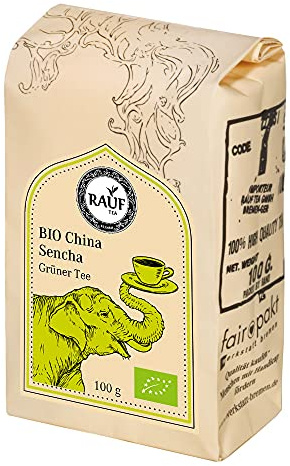 Rauf Tee - Grüntee China Sencha Bio 100g