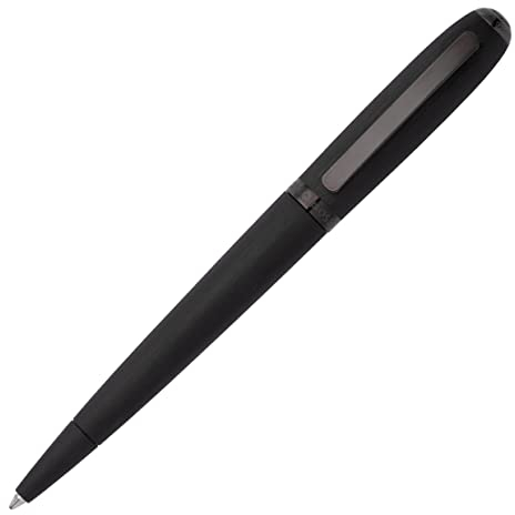 Hugo Boss Kugelschreiber Contour Brushed Black