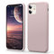 Flyzoo Flüssige Silikon Case Kompatibel mit iPhone 11 Hülle (6,1), Kratzfest & Anti-fingerabdruck Handyhülle mit Rundumschutz: 4-Schicht Schutzhülle, Erhöhter Rand für Bildschirm & Kamera, Rosa