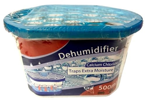 Best House Dehumidifier 500ml Helps Prevent Damp, Mildew, Mould and Condensation, Hydrophilic Crystals, Interior Dehumidifiers for Home Office Kitchen Bedroom and Internal Use (Pack of 12 PCS)